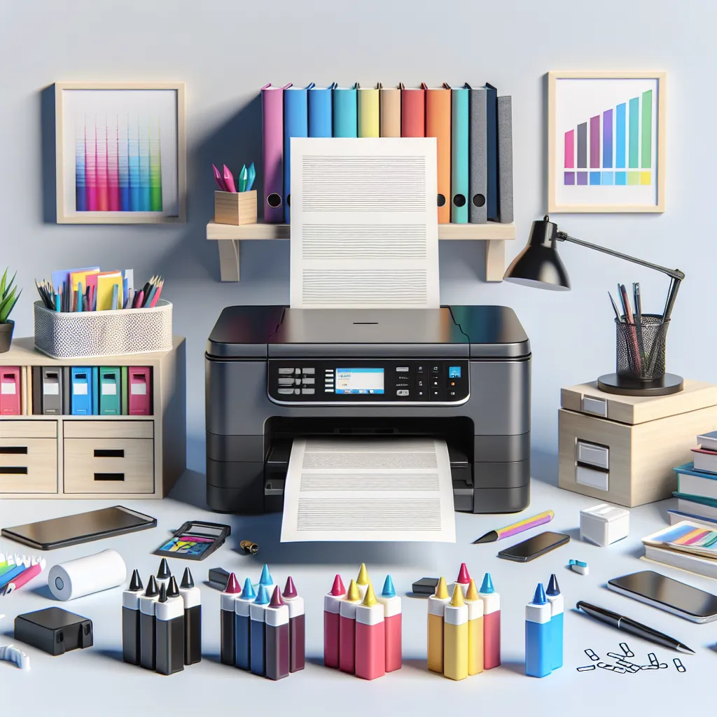 Jak wybrać najlepszy tusz do drukarki Canon Ink Pixma MX495